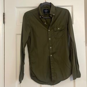 New American Eagle men’s button down shirt size xs slim fit